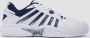 K-SWISS K swiss k swiss receiver iv omni tennisschoenen wit blauw heren - Thumbnail 3