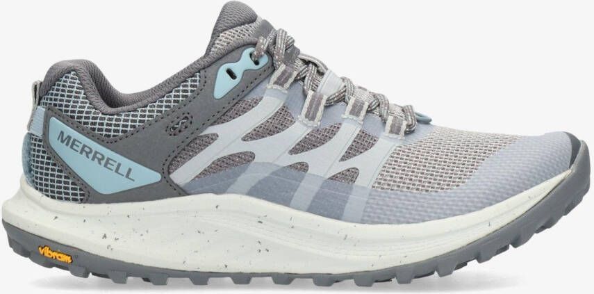 Merrell antora 3 gtx hardloopschoenen grijs blauw dames