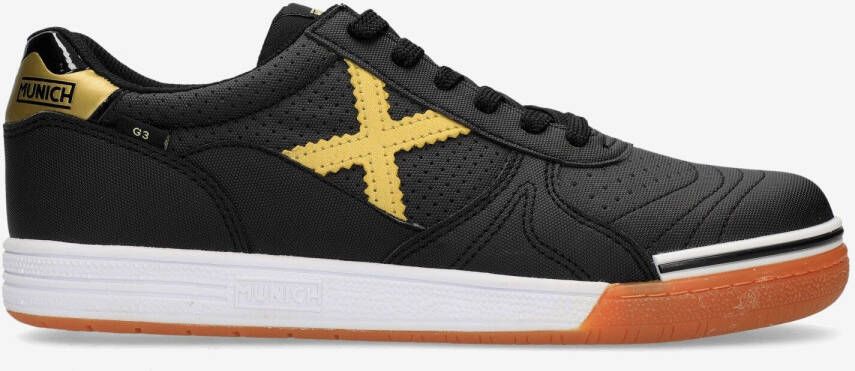 MUNICH g3 profit in voetbalschoenen zwart goud heren