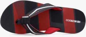 NICOBOCO itau slippers rood zwart kinderen