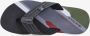 NICOBOCO piker slippers zwart grijs heren - Thumbnail 1