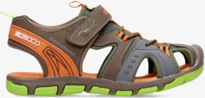 NICOBOCO toe 23 wandelsandalen groen kinderen