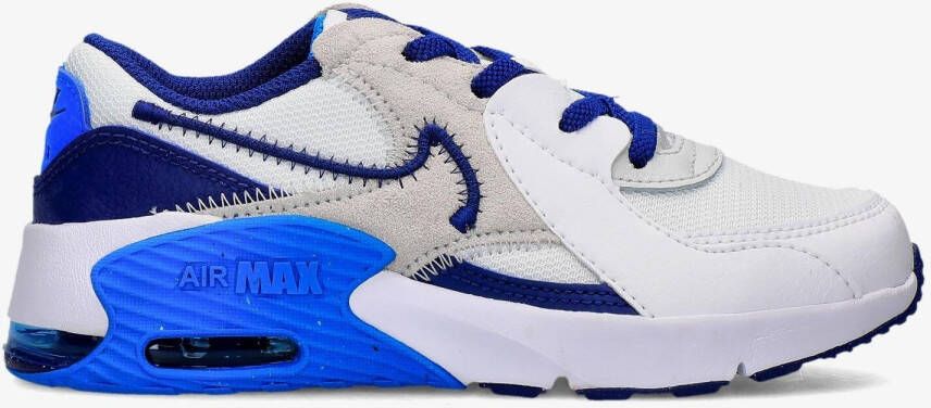 Nike air max excee ps sneakers wit blauw kinderen