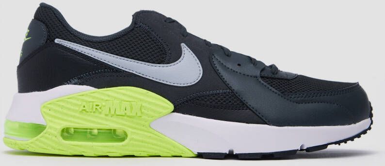 Nike Air Max Excee Heren Sneakers Dk Smoke Grey Wolf Grey-Black-Volt - Foto 5