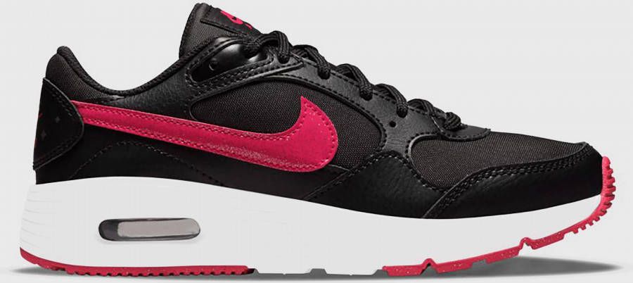 Nike air max sc sneakers zwart roze kinderen