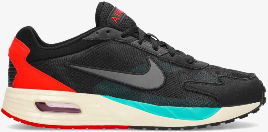 Nike air max solo sneakers zwart rood heren - Foto 4