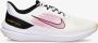 Nike Air Windflo 9 hardloopschoenen wit zwart roze - Thumbnail 3