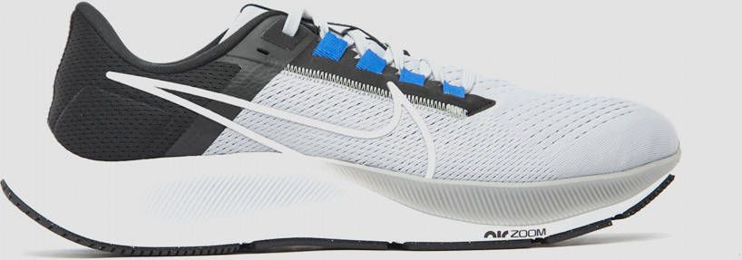 Nike air zoom pegasus 38 hardloopschoenen grijs zwart heren