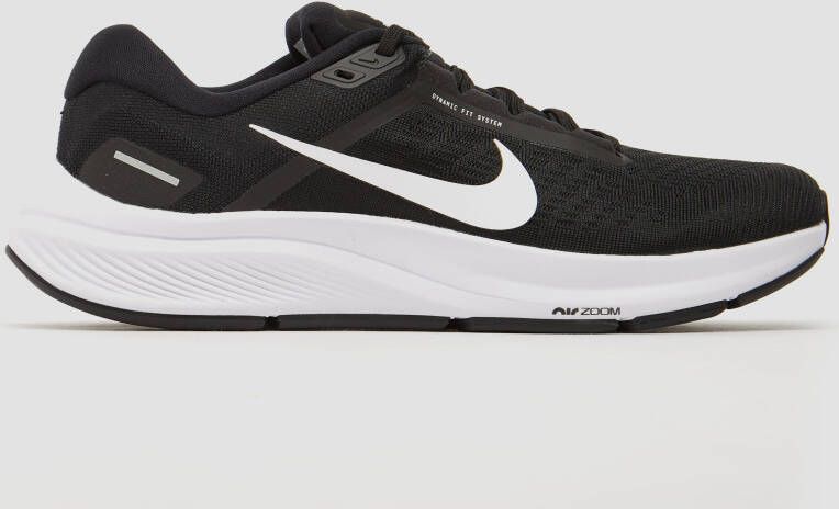 Nike air zoom structure 24 hardloopschoenen zwart wit dames