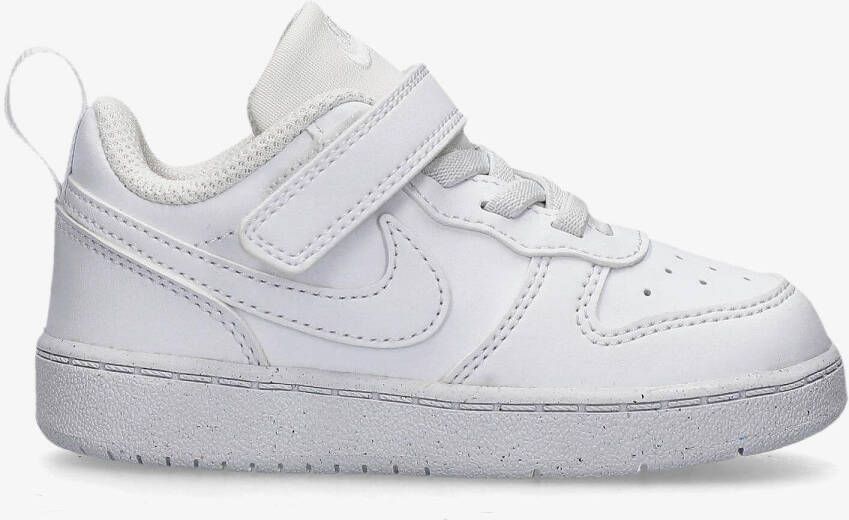 Nike court borough low recraft sneakers wit kinderen