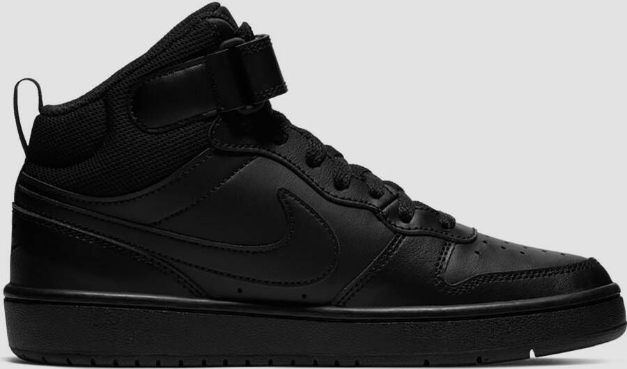 Nike Court Borough Mid 2 Zwart Sneakers Hoog - Foto 4