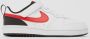Nike Court Borough Low 2 (GS) sneakers wit rood zwart - Thumbnail 6