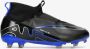 Nike mercurial sp aca fg voetbalschoenen zwart blauw kinderen - Thumbnail 2