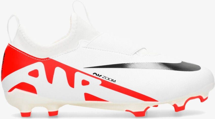 Nike mercurial vapor aca mg voetbalschoenen wit rood kinderen