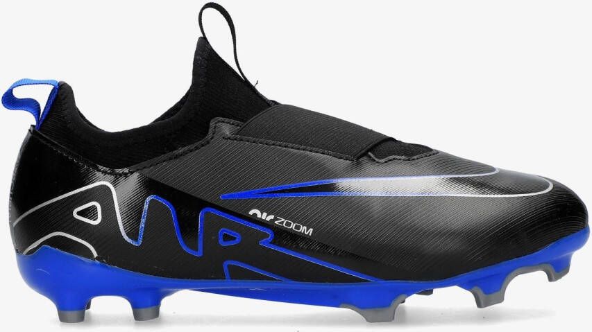 Nike mercurial vapor aca mg voetbalschoenen zwart blauw kinderen