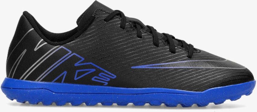 Nike mercurial vapor club voetbalschoenen zwart blauw kinderen