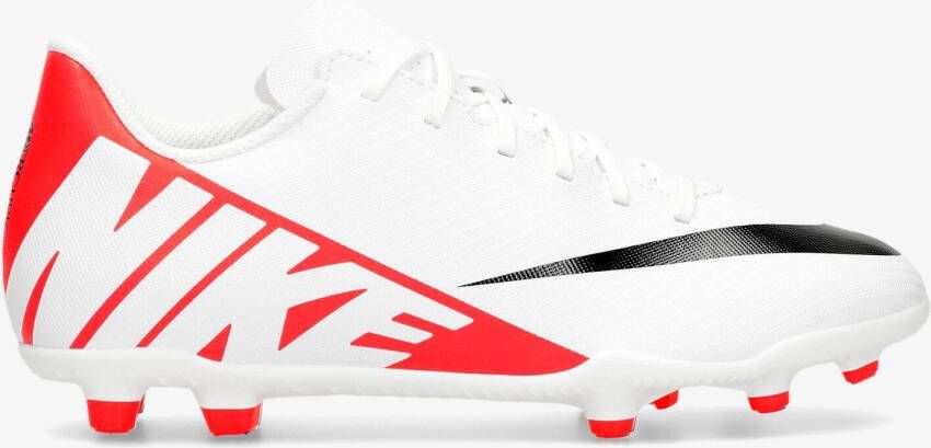 Nike mercurial vapor fg voetbalschoenen wit rood kinderen