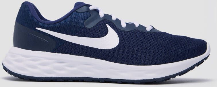 Nike Revolution 6 Next Nature hardloopschoenen donkerblauw wit grijs blauw - Foto 6