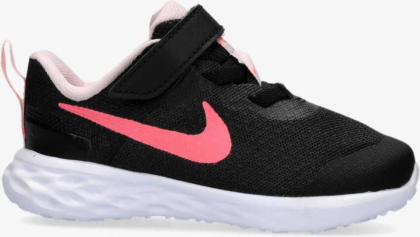 Nike revolution 6 hardloopschoenen zwart roze kinderen