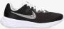 Nike revolution 6 hardloopschoenen zwart wit dames - Thumbnail 2