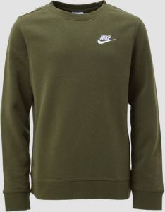 Nike sportswear club sweater groen kinderen