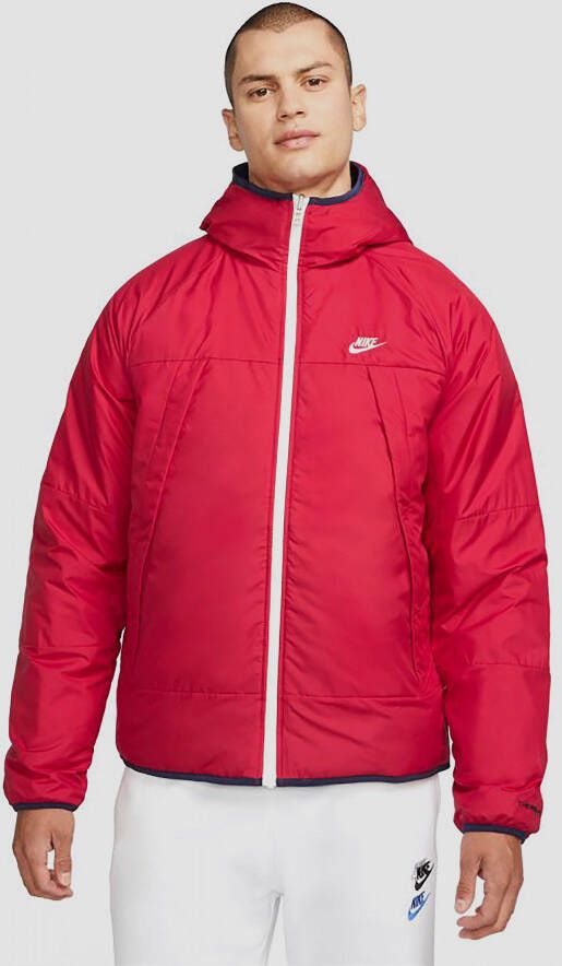 Nike sportswear therma fit legacy winterjas rood heren