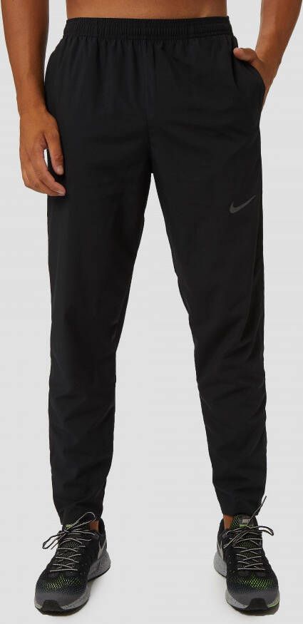 Nike stripe woven hardloopbroek zwart heren -