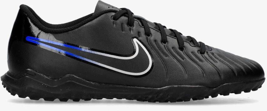 Nike tiempo club tf voetbalschoenen zwart blauw heren