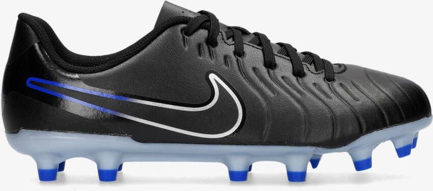 Nike tiempo legend club voetbalschoenen zwart blauw kinderen