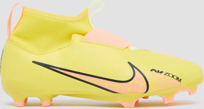 Nike Jr. Zoom Mercurial Superfly 9 Academy FG MG Voetbalschoenen voor kleuters kids(meerdere ondergronden) Geel - Foto 4