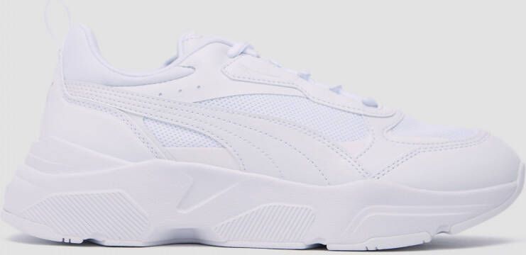 Puma Lage sneakers Cassia wit leatherlook White Dames - Foto 4