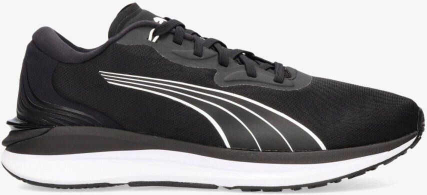 Puma electrify nitro 2 hardloopschoenen zwart wit heren