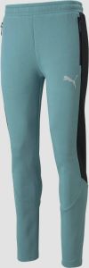 Puma evostripe joggingbroek turquoise blauw heren