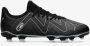 Puma Future Play Junior voetbalschoenen zwart zilver Imitatieleer 32.5 - Thumbnail 2