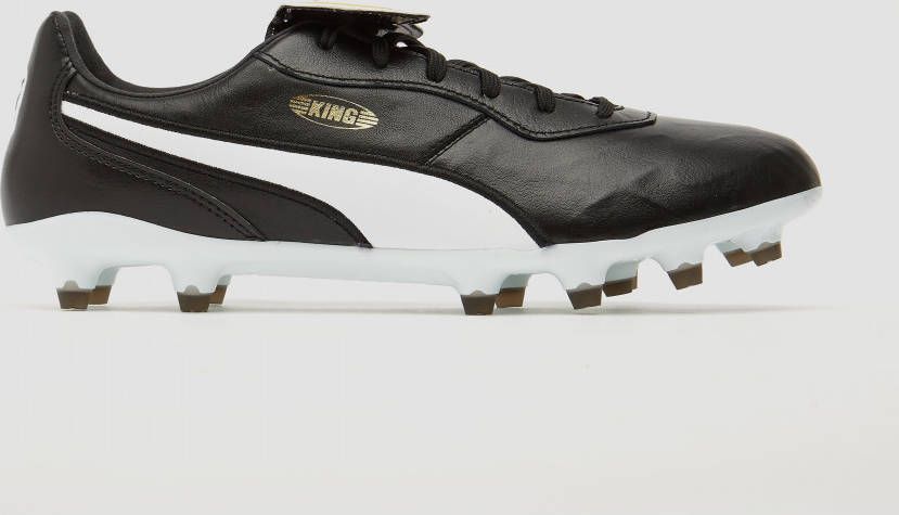 PUMA King Top FG Sportschoenen nen zwart wit goud - Foto 6