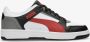 PUMA Rebound Joy Low Unisex Sneakers White-Urban Red- White - Thumbnail 4