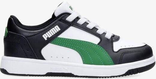 Puma rebound joy wit zwart kinderen