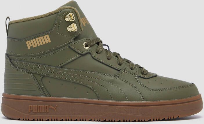 Puma Rebound Rugged sneakers groen Imitatieleer - Foto 3