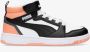 Puma rebound v6 mid sneakers wit roze kinderen - Thumbnail 2