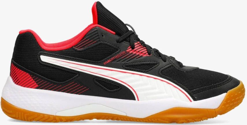 Puma solarflash ii in voetbalschoenen zwart rood heren