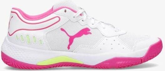 Puma solarsmash rtc tennisschoenen wit roze dames