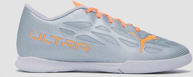 PUMA Ultra 4.4 Zaalvoetbalschoenen(IN)Kids Zilver Oranje - Foto 2