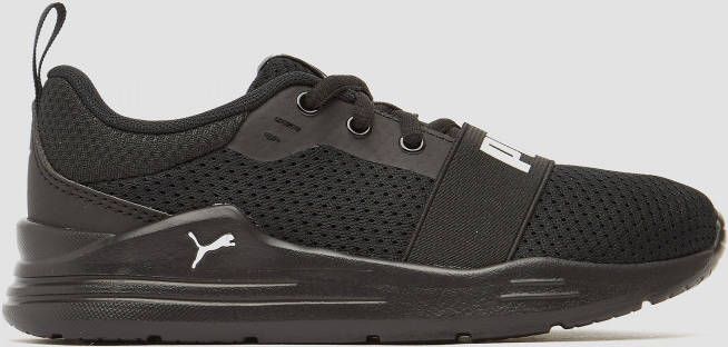 PUMA Wired Run PS Kinder Sneakers Zwart Wit - Foto 6