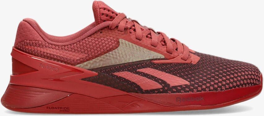 Reebok nano x3 sportschoenen roze dames