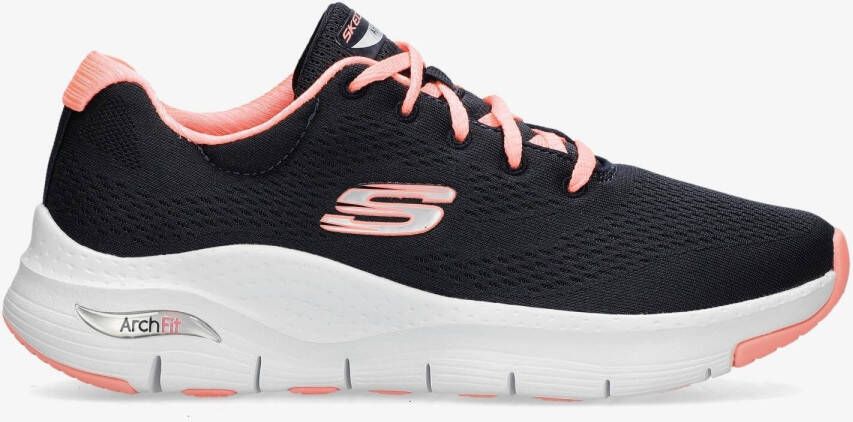 Skechers arch fit hardloopschoenen blauw roze dames