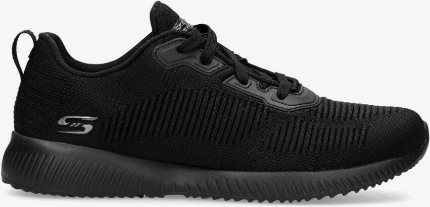 Skechers bobs squad tough talk hardloopschoenen zwart dames