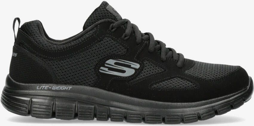 Skechers burns agoura hardloopschoenen zwart heren