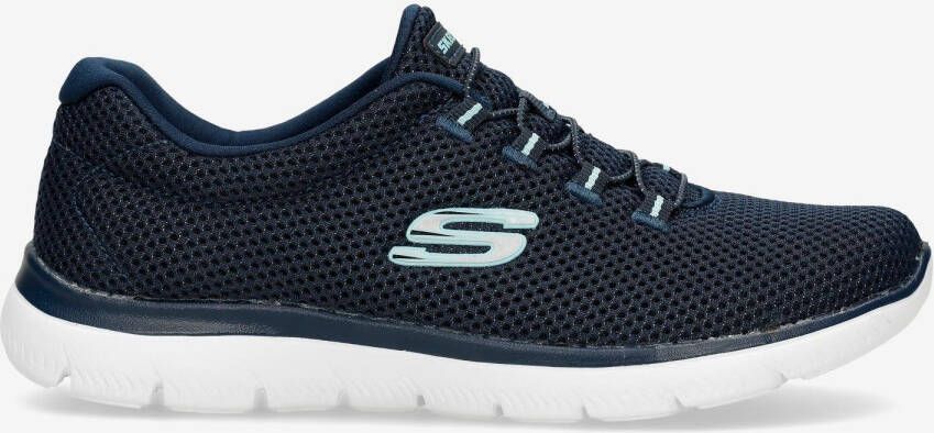 Skechers summits hardloopschoenen blauw dames