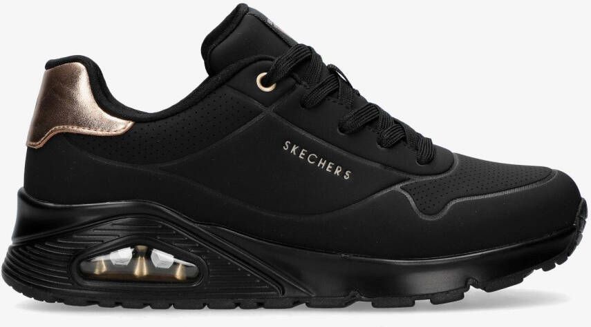 Skechers Comfortabele Zwarte ssneaker met Memory Foam Zwart - Foto 12