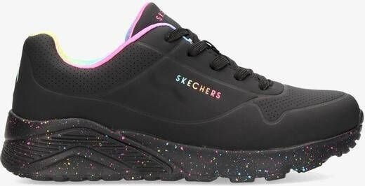 Skechers Uno Lite Rainbow Speck sneakers zwart - Foto 2
